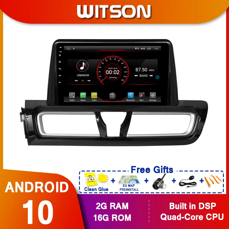 WITSON 10 2 &quotFULL HD сенсорный экран Android 0 Восьмиядерный Автомобильный GPS
