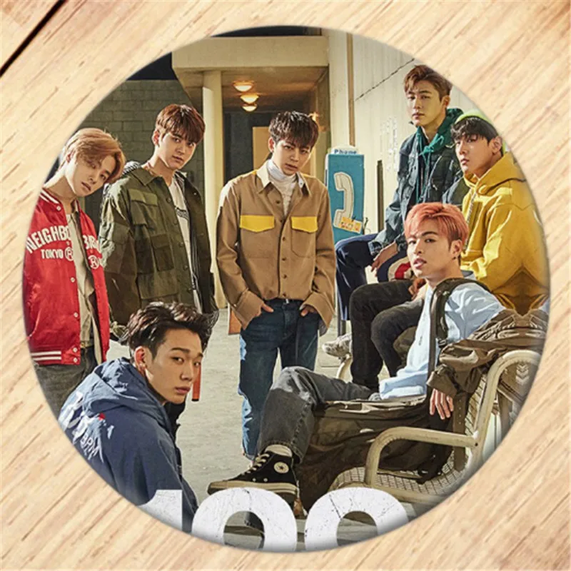 Kpop iKON Kim Jin Hwan брошь на булавке Значки для косплея для одежды украшение для рюкзака ювелирные изделия B052