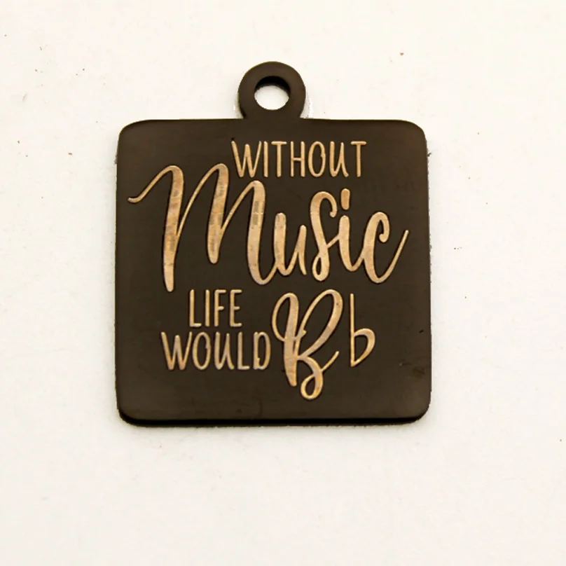 Без Music Life будет Bb шарма нержавеющей стали меломана на очаровательном высоком