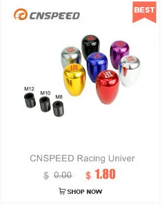CN speed Racing универсальная 5 скоростная ручка переключения рулевого механизма автомобиля для ручной передачи алюминиевый сплав автоматический уровень передач YC100235