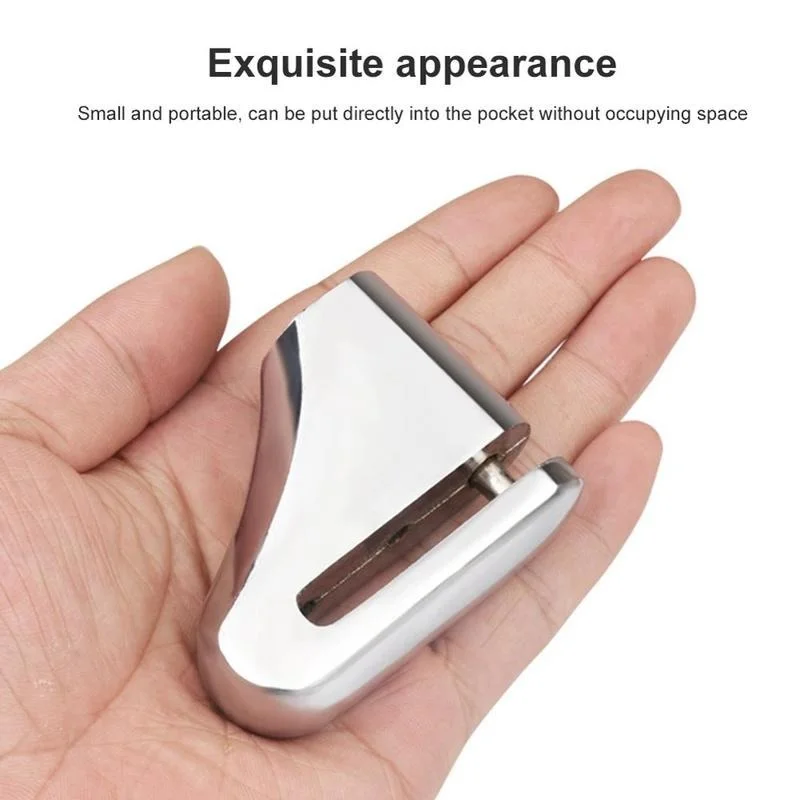 Замок дисковый с защитой от кражи для мотоцикла электроскутера велосипеда