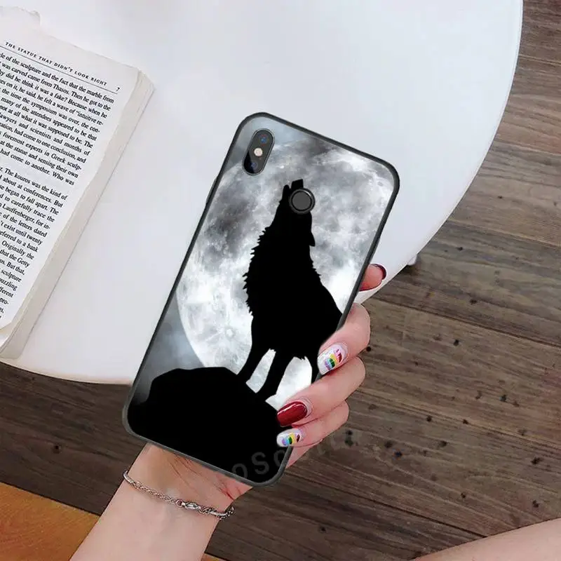 

wolf Ferocious animal Phone Case For Xiaomi Redmi note 7 8 9 t max3 s 10 pro lite Luxury brand shell funda coque