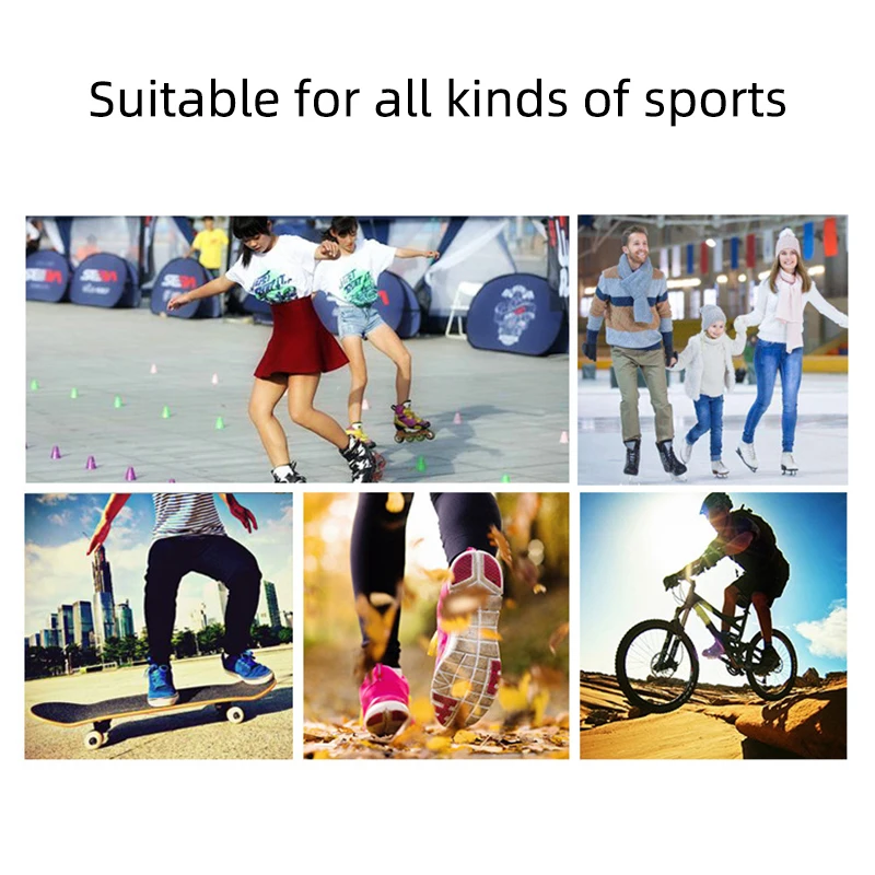 

1 Pair Outdoor Sports Socks Children Anti-slip Anti-sweat Breathable Roller Skating Skiing Cycling Hosiery FootwearL7375