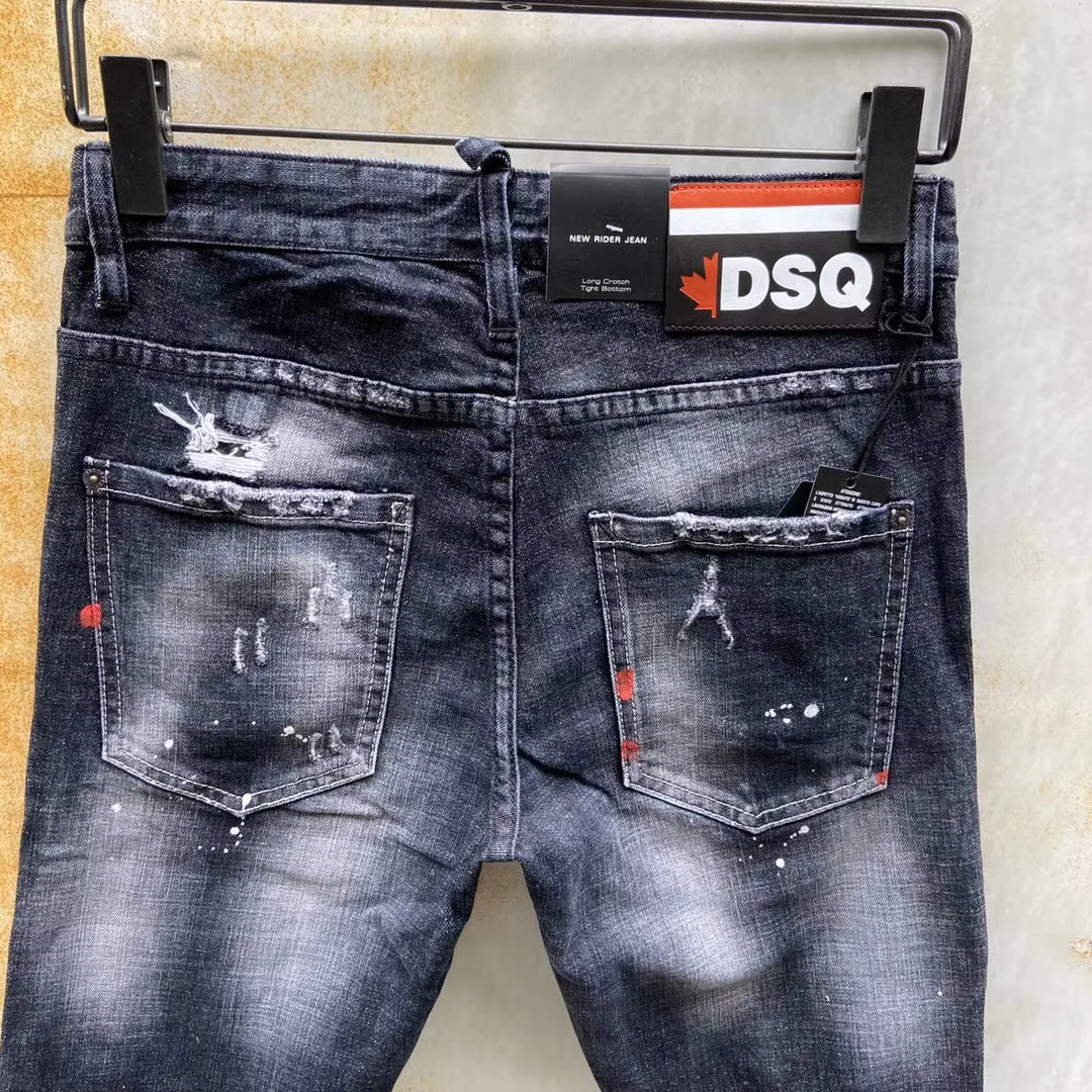 Men women jeans classic,Authentic,DSQUARED2,Retro,Italian brand ,Women/Men Jeans,locomotive,Jogging jeans,DSQ959-1