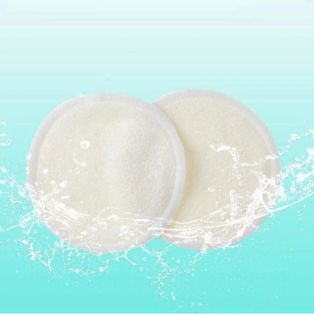 16 шт 8 см двухслойные салфетки для снятия макияжа Многоразовые безопасные