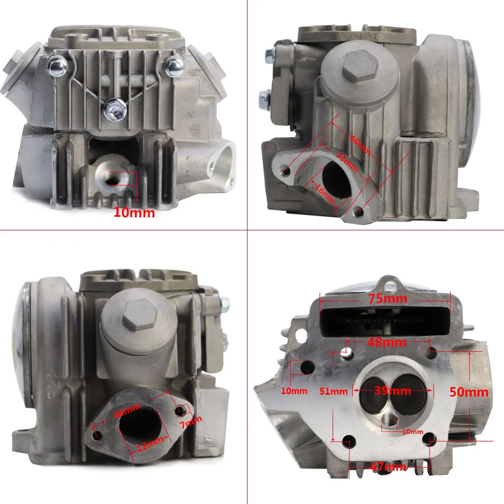 For HONDA CRF50 XR50 Z50 CL70 S65 PISTON CYLINDER HEAD KIT 50cc REBUILD | Автомобили и мотоциклы