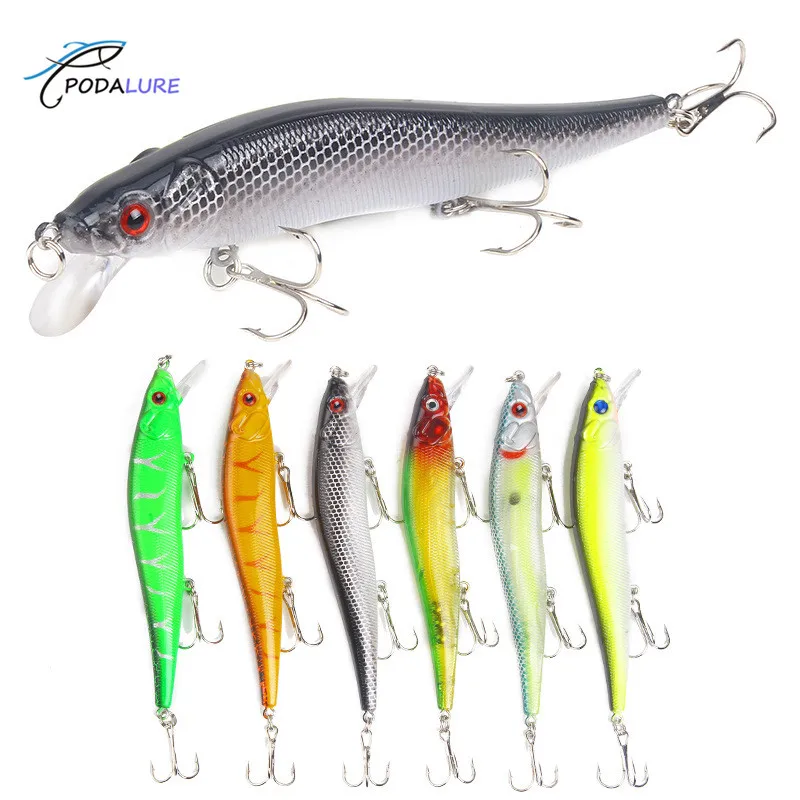 Рыболовные приманки Minnow Tackle Jerkbaits 11 5 см 15 г|Наживки для рыбной ловли| |