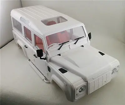 1/10 весы крестовый Land Rover Defender для путешествий RC Рок Гусеничный Unpaint оболочки корпуса 334 мм TH01438-SMT4