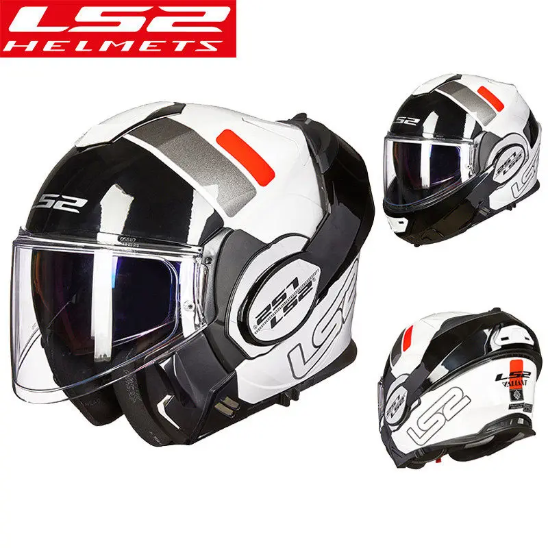 15 LS2 FF399 откидной мужской мото rcycle шлем модульный Мото Кросс Полный лицевой шлем Capacete ls2 casco moto ls2 шлем - Цвет: 15