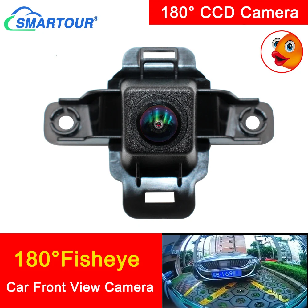 

Smartour 180 Degree Fisheye CCD Car Front Camera For Subaru Forester 2019 2020 Night Vision HD Front Grille Positive View Camera