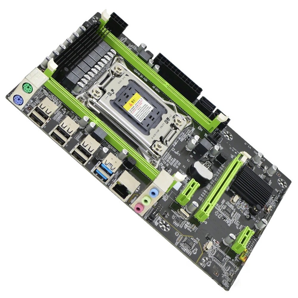 

X79PRO Motherboard LGA 2011 Pin DDR3 Slot ECC S-ATA II 32G Memory M.2 High Speed Interface Motherboard for Desktop E5 2680