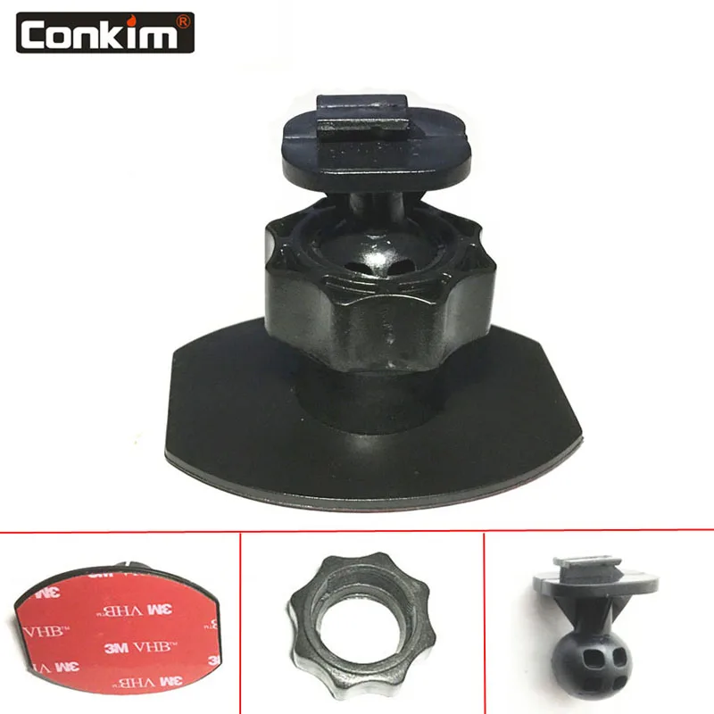 Автомобильный держатель для камеры Conkim 3M крепление на 360 градусов G1W G1WH