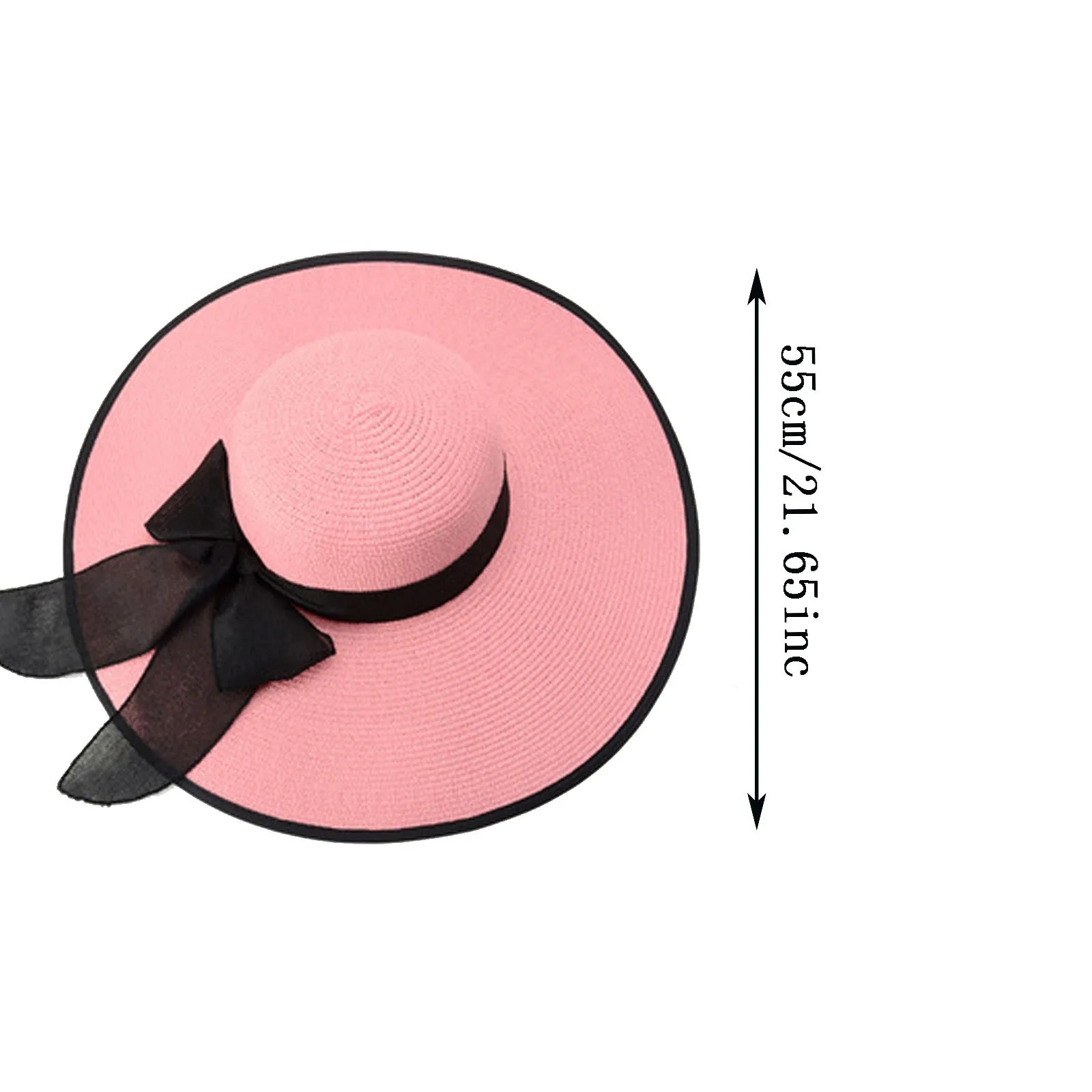 

Sun Hats For Womens Solid Color Summer Hat Foldable Roll Up Floppy Beach Hats Uv Caps Cappello Da Sole