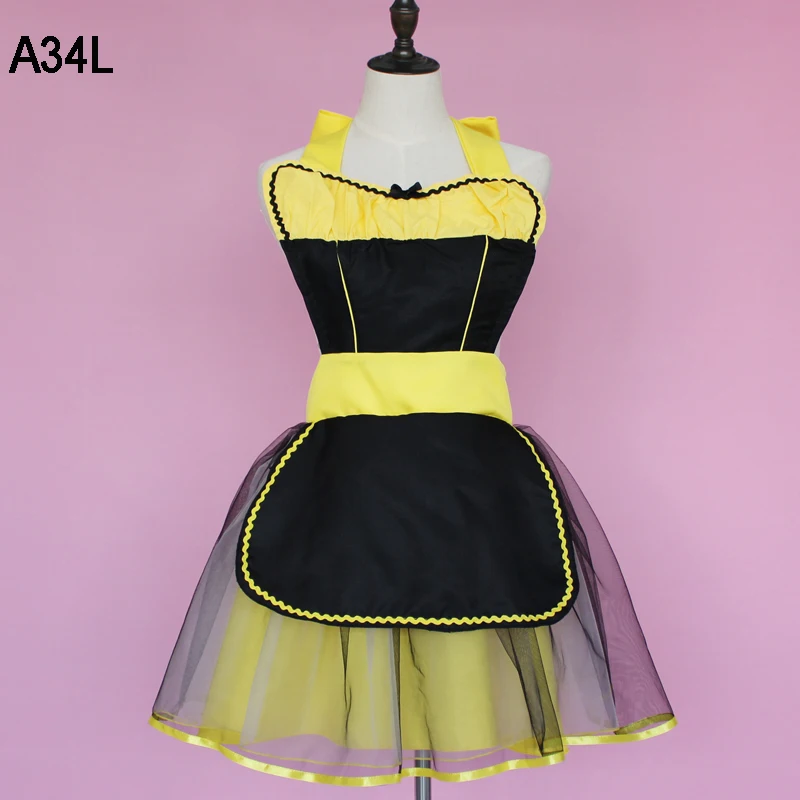 Костюмы на Хэллоуин для женщин аниме косплей мультфильм фартук платья|adult