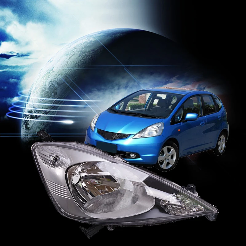 2 шт. фары головного света CAPQX для JAZZ GE6 GE8 2009 2010 2011 33150 TG5 H01 33100 H01|bumper light|lamp headlightfit light