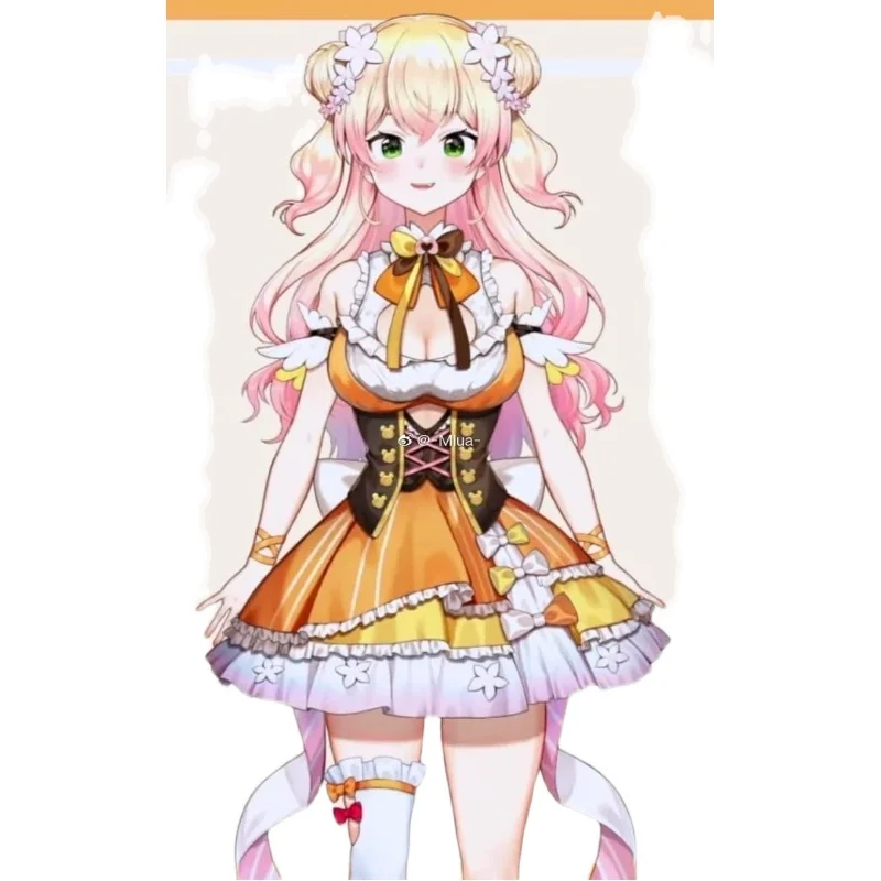 

{CosAll}Custom size/made YouTube Momosuzu Nene Cosplay Costume dress female