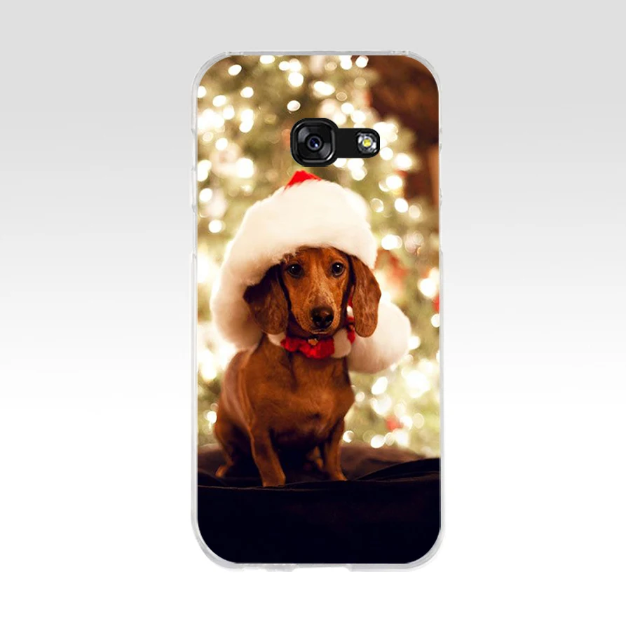 Мягкий Силиконовый ТПУ чехол 108FG с таксой для телефона Samsung a3 2016 a5 2017 a6 plus a7 a8 2018 s6 7 8