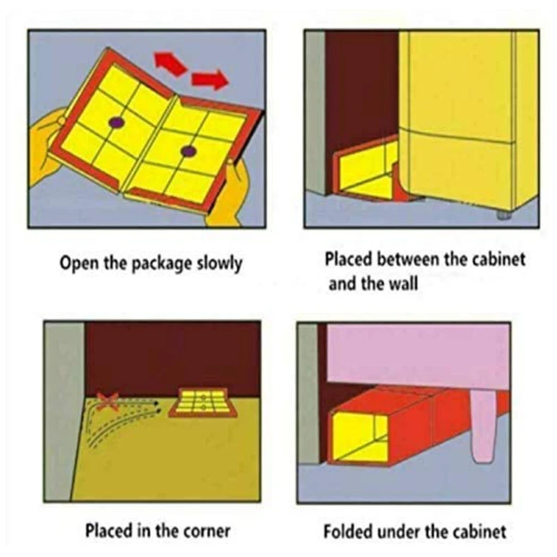 Клейкая мышь A0KA клейкая ловушка для мышей грызунов крыс змей Жуков вредителей |