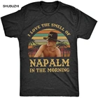 Винтажная ретро-футболка с надписью I Love The Smell of Napalm in The Morning, Билл Килгор Апокалипсис, футболка для мужчин и мальчиков