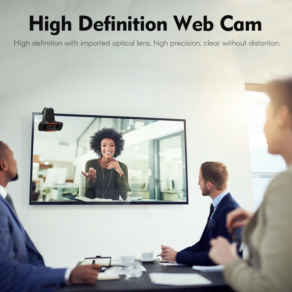 Высококачественная веб камера 12 МП USB без диска для онлайн обучения совещаний