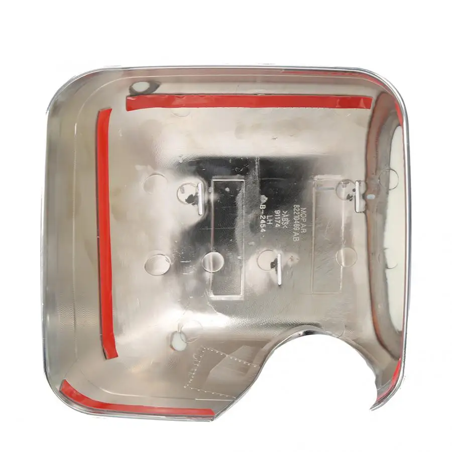 2 шт боковое зеркало заднего вида крышка оболочки отделка Подходит для Jeep Wrangler JK