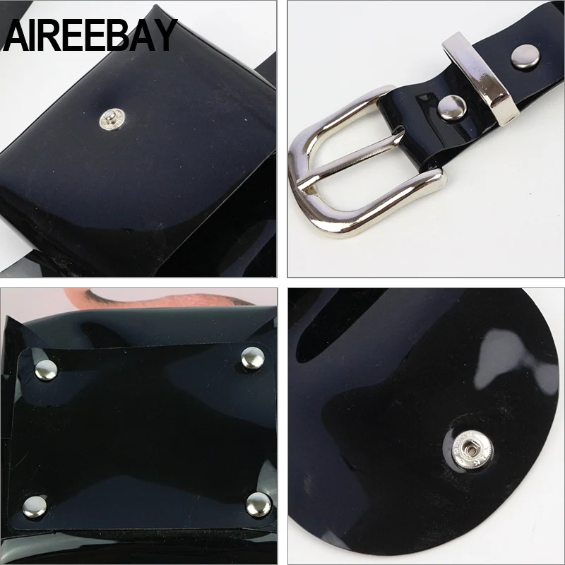 AIREEBAY/Модная Прозрачная женская поясная сумка прозрачные поясные сумки для