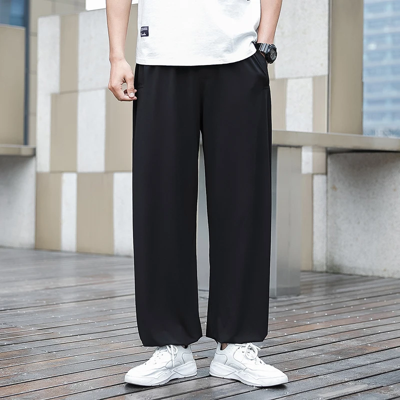 

2021Ready StockCasual Harem Pants Men Jogger Pants Men Loose Trousers Male Sweatpants Harajuku Spring Summer Clothes Streetwear