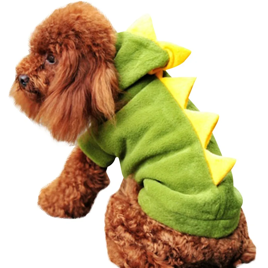 Одежда для Хэллоуина с драконом для кошки, костюм на Хэллоуин, одежда для собак и животных, толстовка с капюшоном, теплая одежда с динозаврами, костюм для собак# p7