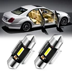 2 шт. Festoon 31 мм C5W C10W Canbus безошибочные светодиодный ные лампы для Hyundai Solaris 2 Elantra i30 i35 i40 Tucson Kona Azera