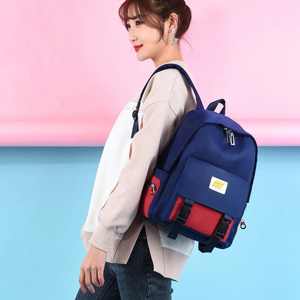 2020 рюкзак женский черный цвет женская сумка на плечо модная школьная для