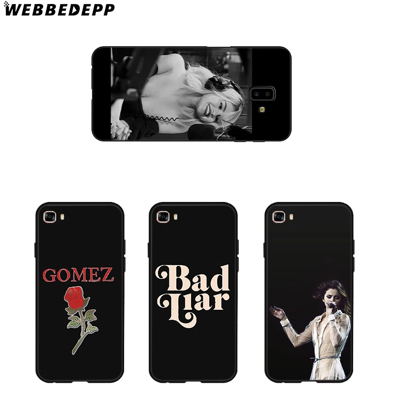 Selena Gomez Singer Soft for Samsung Galaxy J8 J6 J4 Plus Prime A2 Core J7 Duo Silicone |