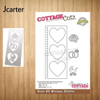new design metal cutting dies rectangle heart flower ring craft stencil scrapbooking handmade card make shape album decor model
