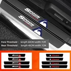 Наклейки на пороги, 4 шт., из углеродного волокна, для Honda Mugen Civic TypeR CR-V, подходит для VTEC City INSPIRE XR-V