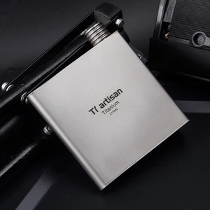 Tiartisan легкая титановая фляга для вина 200 мл портативный дорожный рюкзак для кемпинга бутылка спирта, напитков, вина, пива Ta8602