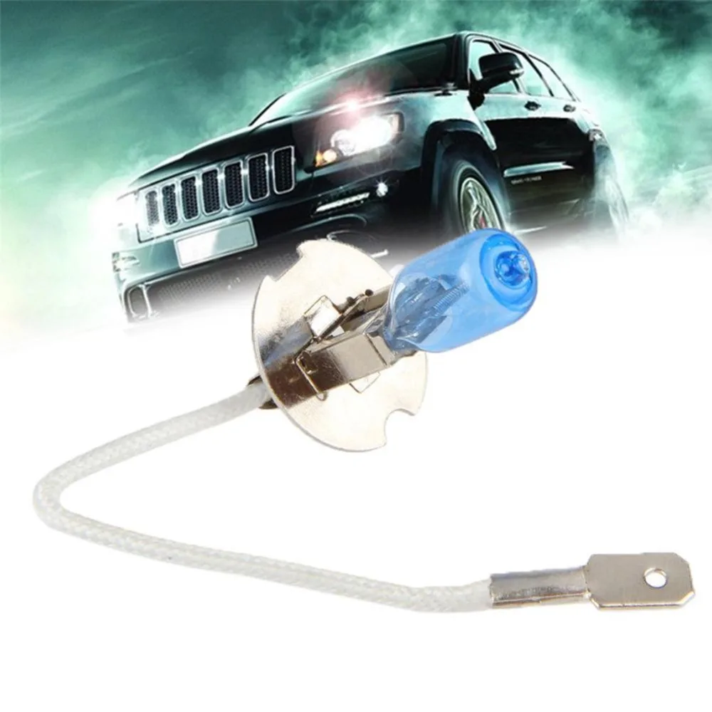 Авто галогенная лампа 55 Вт 100 H1 H3 H4 H7 H15 авто галогенная Грушевый Nebel Lichter 12V 6000K 3000K Scheinwerfer лампе
