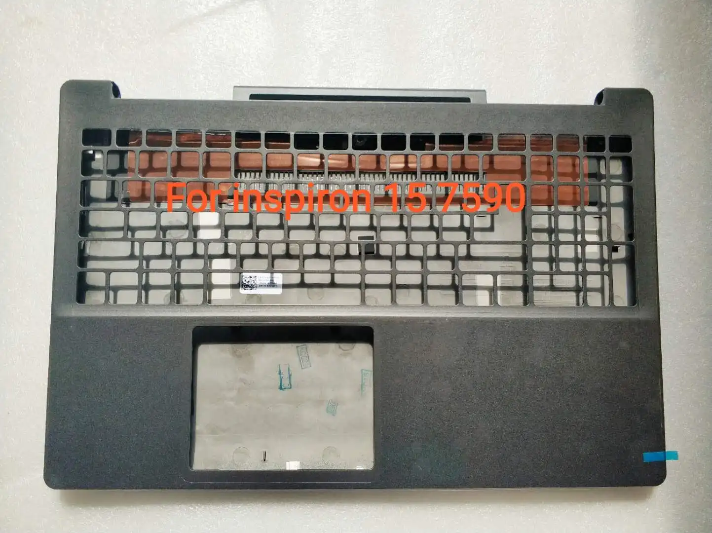 

New original Palmrest Keyboard Bezel Upper Case Top Case Chassis Cabinet Housing C shell For Dell Inspiron 7590 02D6K1 2D6K1