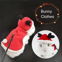 dropshipping warm stylish small pets hooded clothes thickening guinea pigs clothes cartoon design for chinchillas