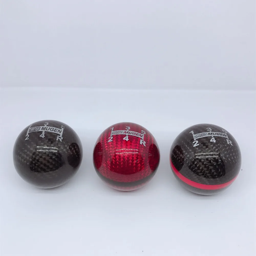 Ручка переключения передач из настоящего углеродного волокна 5/6 скорости Ручное