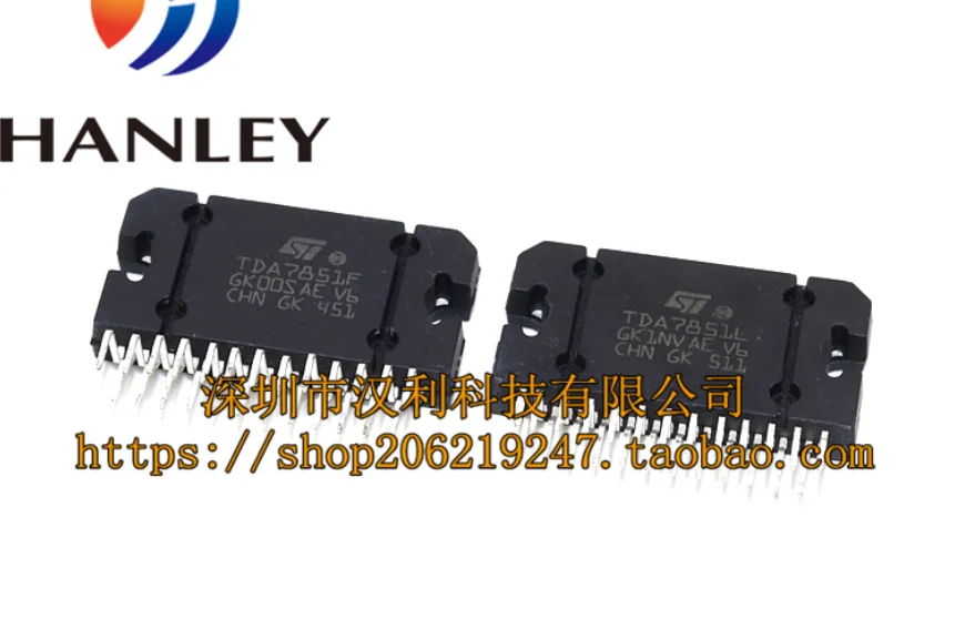 Микросхема усилителя Mxy TDA7851L TDA7851 ZIP усилитель звука для автомобиля, электронные компоненты, 1 шт.