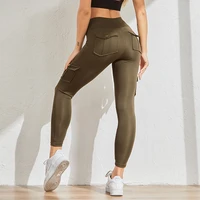 salspor sports leggings women fitness pocket push up breathable sweatpants high waist running workout slim fit gym legging