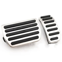 car styling stainless steel no drill fuel accelerator brake pedal for volvo s60 s60l s80 s80l v60 xc60 xc70 v70 auto accessories