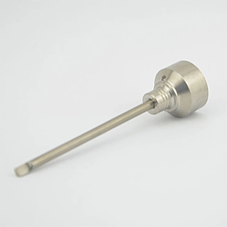 18 мм титановый гвоздь GR 2 Carb крышка с одним отверстием 89 Dabber для стекла Bong