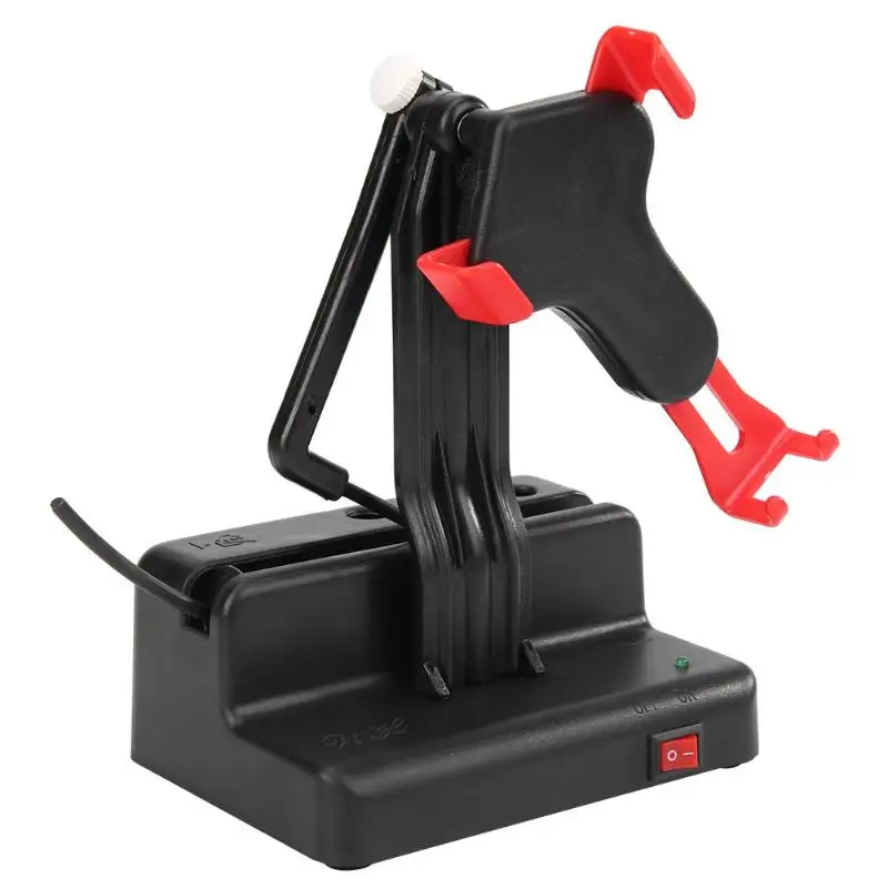 

Swing Mobile Phone Holder Automatic Shake Motion Brush Step Safety Wiggler with USB Cable Bracket Stand