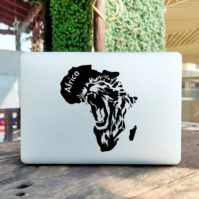 Наклейка для ноутбука Africa Lion виниловая MacBook Pro 16 дюймов Air Retina 11 12 13 15 14