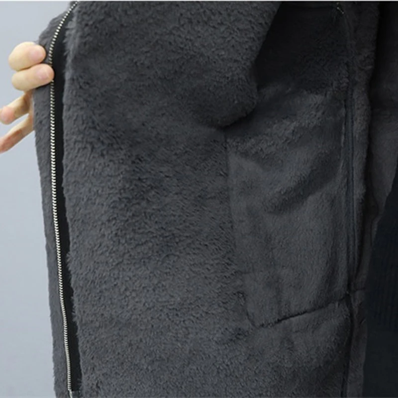 Осенне зимний шерстяной жилет пальто Женский клетчатый бархатный утепленный