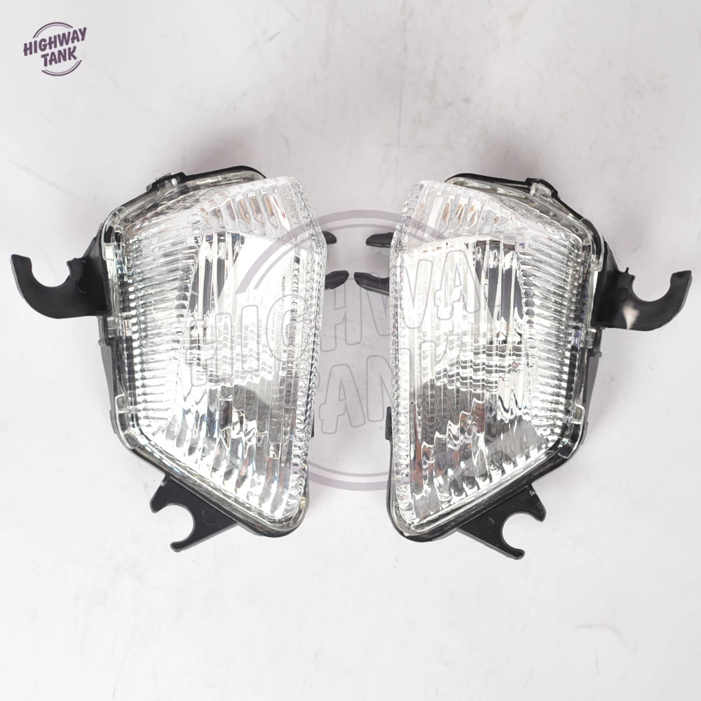 Прозрачная передняя крышка для мотоцикла с индикатором поворота и сигнальным