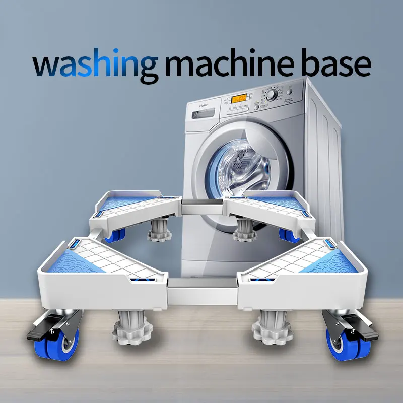 

1PCS Movable Washing Machine Base Bracket Telescopic Universal Wheel Rack Home Suitable for Air Conditioner Refrigerator Bracket