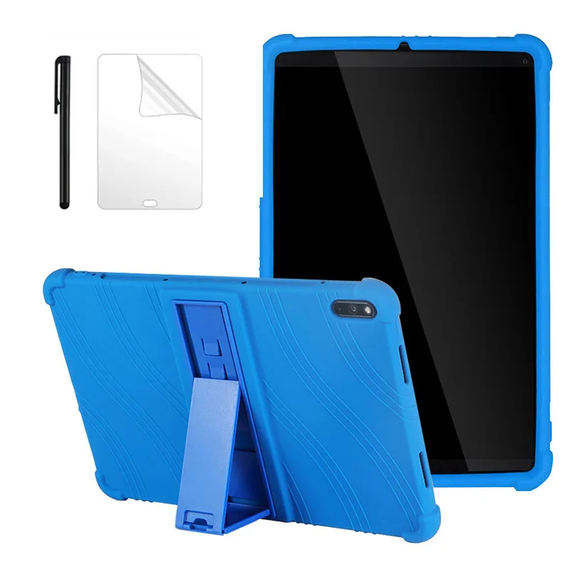 

For Huawei MatePad T10S 10.8 10.4 T8 2020 MediaPad T5 T3 M5 lite 8.0 10.1 Case Kids Kickstand Soft Silicone Tablet Cover