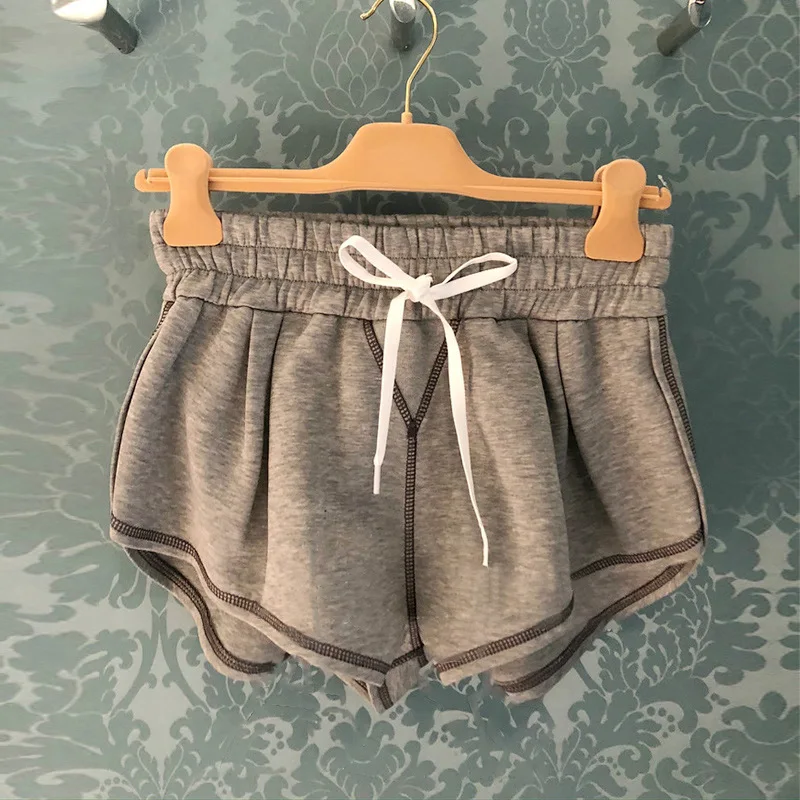 

Шорты женские хлопковые однотонные свободного покроя, модные повседневные Элегантные короткие штаны, T756, лето 2021