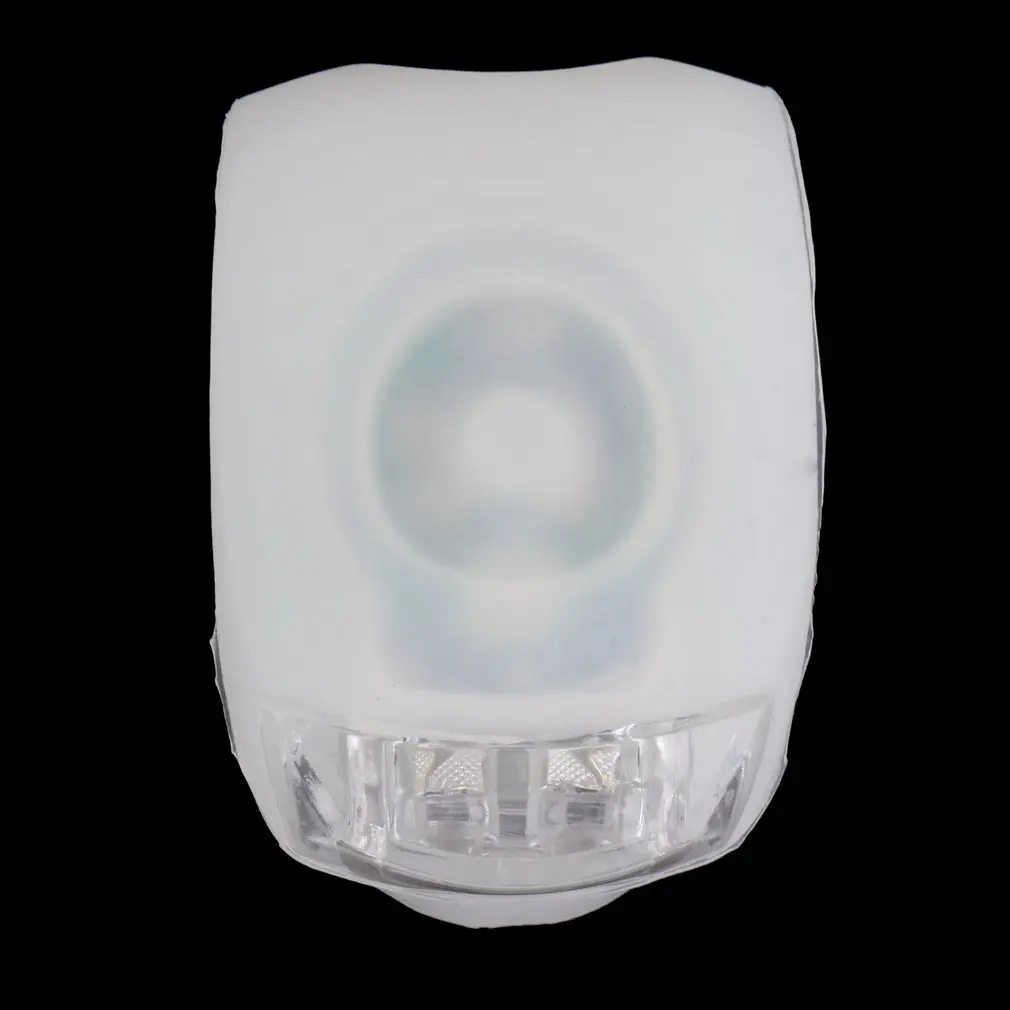 

Silicone Bike Bicycle Cycling Head Front Rear Wheel LED Flash Light Lamp Hot Sale